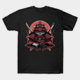 samurai wolf T-Shirt